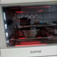 苏泊尔（SUPOR）20L家用风炉电烤箱 蒸汽烤炸一体顶部热风循环低温发酵一键烘干广域温控 OD20AK812