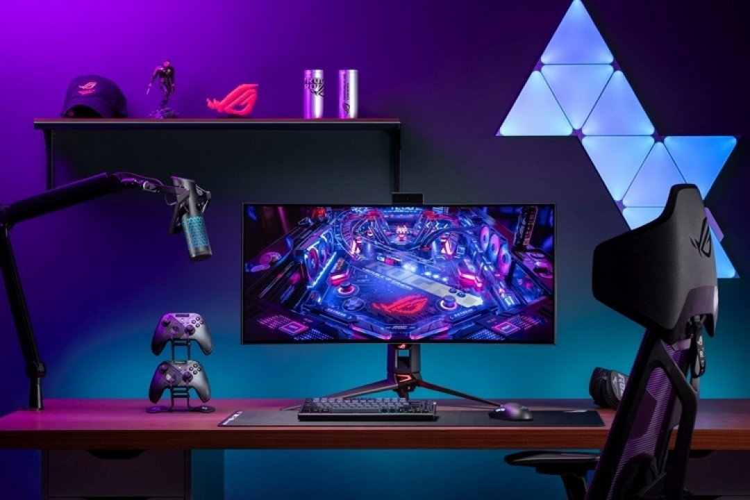聚焦CES丨华硕发布 “超杀” ROG Swift PG34WCDM 顶级超宽“带鱼屏”、第三代OLED 面板