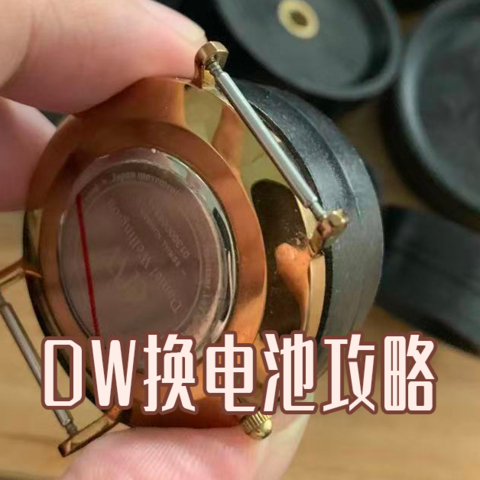 看我给DW换块电池用到什么工具？要自己换电池的跟着我买这些就可以