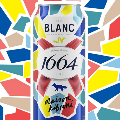 法式浪漫的味蕾盛宴：Kronenbourg 1664白啤酒500ml，独特年货送礼选择!