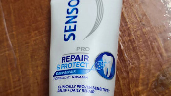 舒适达抗敏感牙膏：专业修复，Novamin技术，口腔清洁去牙渍