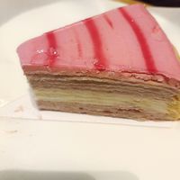 星巴克的草莓千层，不错呦