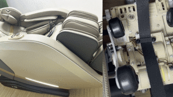 芝华仕M1040PRO按摩椅真实体验及拆机展示