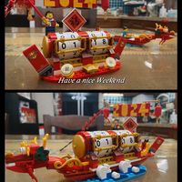 乐高40678新年台历2合1套装
