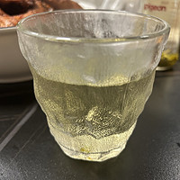 青苹果ins风冰川纹玻璃水杯饮料杯咖