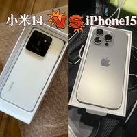 选择小米14呢??还是iPhone15呢??