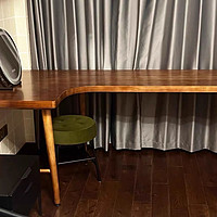 实木书桌家用转角电脑桌子