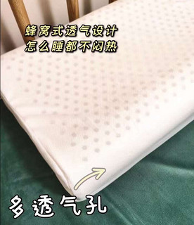 福满园泰国乳胶枕头一对装枕芯护颈椎助睡眠单人双人枕睡眠记忆