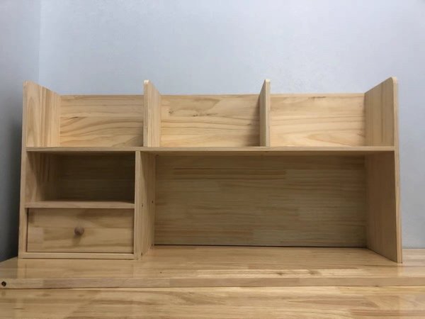 实木书架桌面置物架