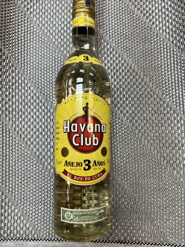 哈瓦纳俱乐部（HAVANA CLUB ） 3年陈酿朗姆酒，鸡尾酒必备