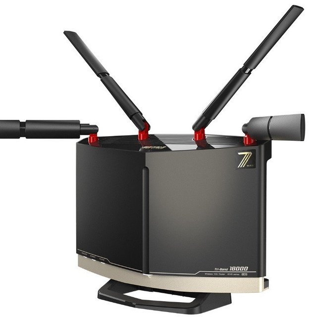 巴法络发布 WXR18000BE10P WIFI 7 顶级路由器、支持三频、双万兆、Mesh组网