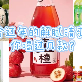 这些适合过年的解腻清爽饮料,你喝过几款?