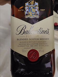 百龄坛（Ballantine’s）特醇苏格兰调和型威士忌 