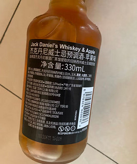 杰克丹尼（Jack Daniels）威士忌预调酒 330ml单支装 （可乐+苹果+柠檬随机发货）年货畅饮