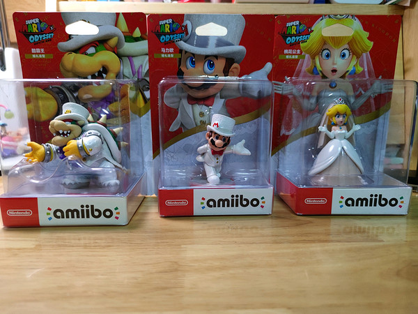 终于集齐了奥德赛amiibo