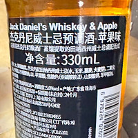 杰克丹尼（Jack Daniels）威士忌预调酒 330ml单支装 （可乐+苹果+柠檬随机发货）年货畅饮