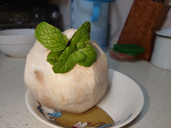 老婆给做的椰子饭