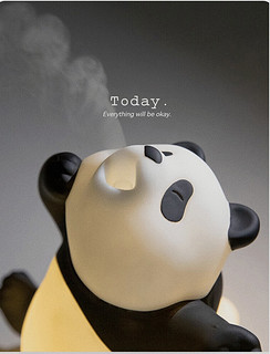 熊猫噗噗香薰机，为你注入内功好入眠