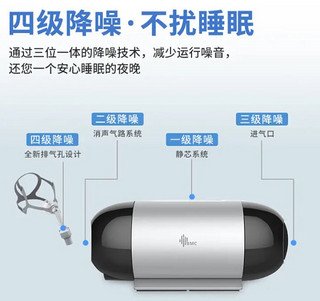 瑞迈特呼吸机Mini便携式口袋迷你旅行医疗家用全自动无创正压通气睡眠呼吸暂停打呼噜止鼾打鼾口袋呼吸器