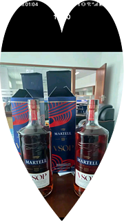 马爹利（Martell）赤木VSOP 法国 干邑白兰地 洋酒 1000m有码