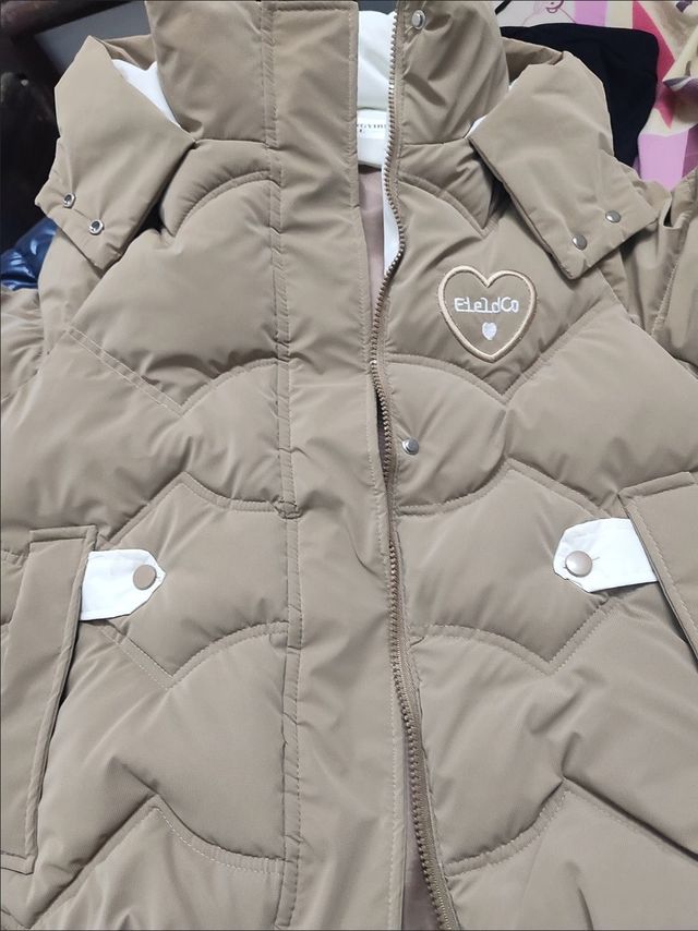 羽绒棉服女加厚女士冬季新款亮皮免洗棉袄连帽大码时尚百搭外套