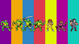 忍者神龟斯莱德的复仇，这游戏让我秒回童年打FC忍者神龟的时光～好游戏！
