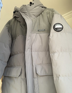 海澜之家（HLA）羽绒服男冬季23新款白鸭绒保暖舒适连帽外套男冬季