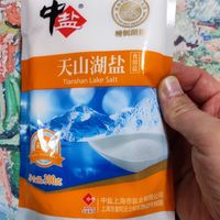 中盐天山湖盐300克