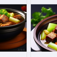 冬记食|猪肉萝卜炖油菜！美食做法DAY 5