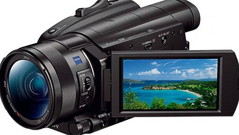 索尼AX700，4K摄像新体验，专业级摄影机震撼来袭！