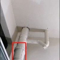查漏报告：不是排水管，是楼上地漏堵塞导致！