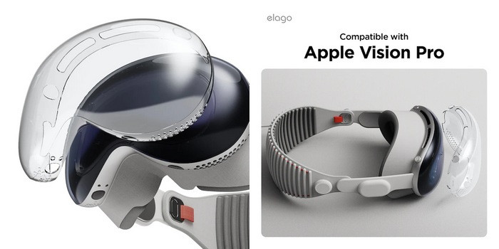 为苹果Vision Pro ：elago 发布 Vision Pro 头显专用保护壳