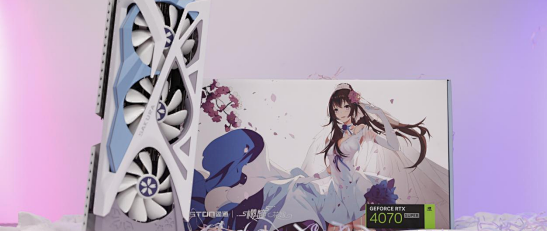 Yeston RTX4070 12GB 桜瞳 花嫁 動作OK Yeston RTX4070 12GB 桜瞳 花嫁 動作OK PCパーツ