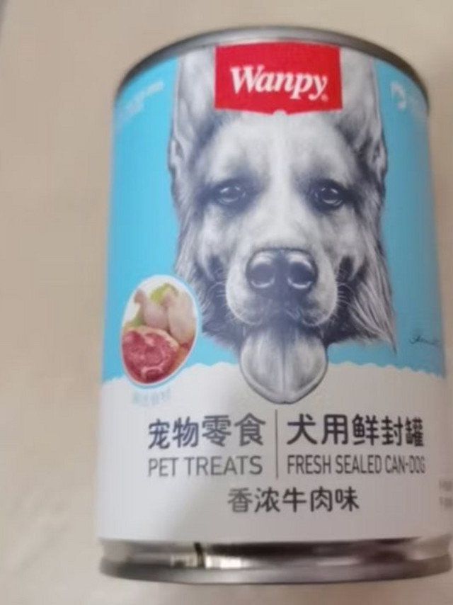 顽皮（Wanpy）狗罐头牛肉