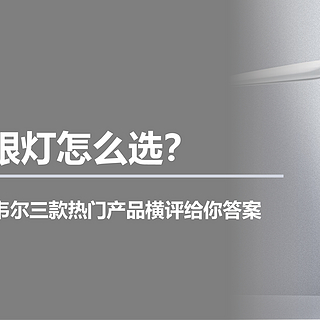 二狗测家电 篇五十九：儿童护眼灯怎么选？元萝卜、松下、霍尼韦尔三款热门产品横评给你答案