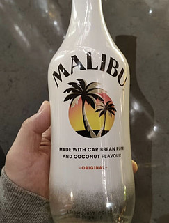 马利宝（Malibu） 朗姆配制酒 加勒比椰子味 洋酒 700ml 年货畅饮