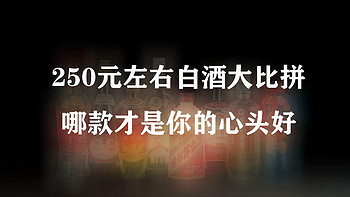 250元左右白酒大比拼！哪款才是你的心头好？