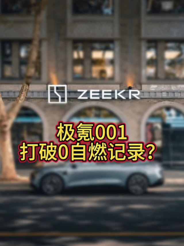 极氪发生自燃？
