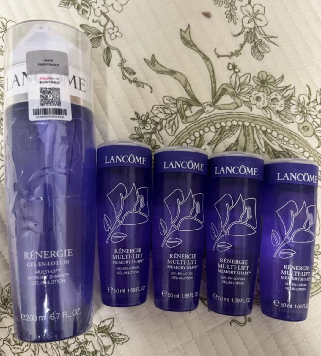 兰蔻塑颜凝露水200ml 保湿紧致爽肤水护肤礼盒生日新年礼物送女友妈妈