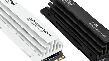美光英睿达发布 T705 PCIe 5.0 SSD 固态硬盘，232 TLC 颗粒，性能和耐用性提升