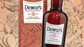 Dewar's 12年 40%vol纸盒装 700ml 苏格兰二次陈酿威士忌