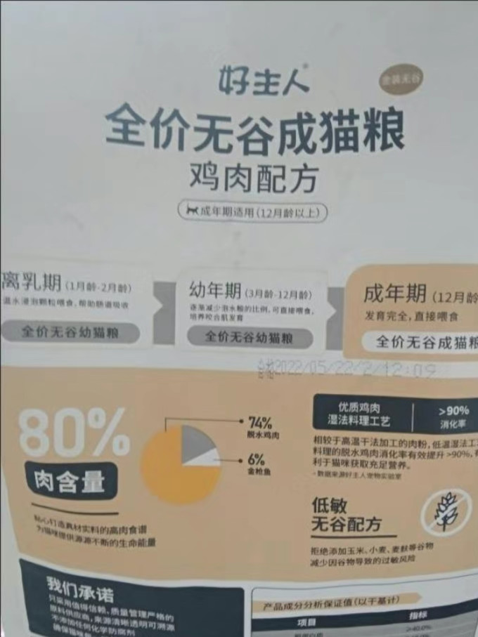 好主人猫咪干粮