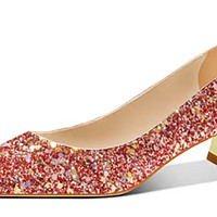 奈芭莎「红豆」红色婚鞋，让你的婚礼更加璀璨夺目！