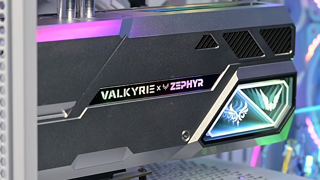 ZEPHYR发布限量版4080 SUPER VALKYRIE显卡：240mm冷排