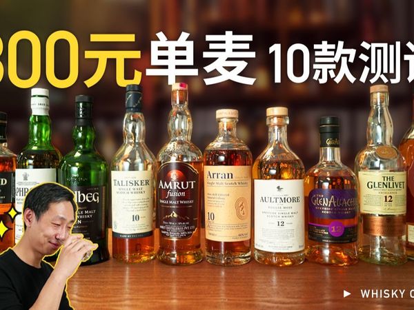 300元能喝到单一麦芽威士忌？我试喝了十款