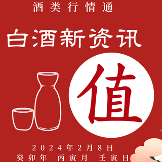 酒类行情通 2024年2月8日 白酒新资讯