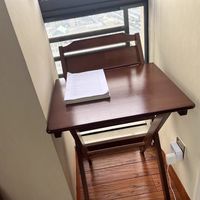 实木折叠书桌小户型