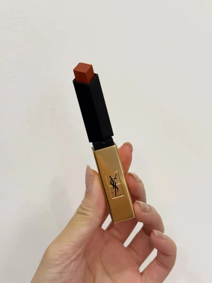 【情人节礼物】ysl圣罗兰小金条口红礼盒 2024狩猎焰1966红棕色