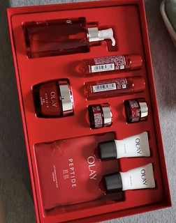 玉兰油（OLAY）大红瓶水霜套装乳液面霜80g胜肽护肤品套装礼盒新年情人节礼物