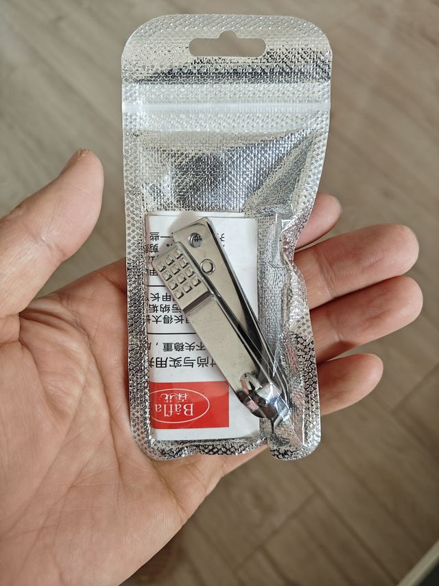 第一次见有说明书的指甲剪